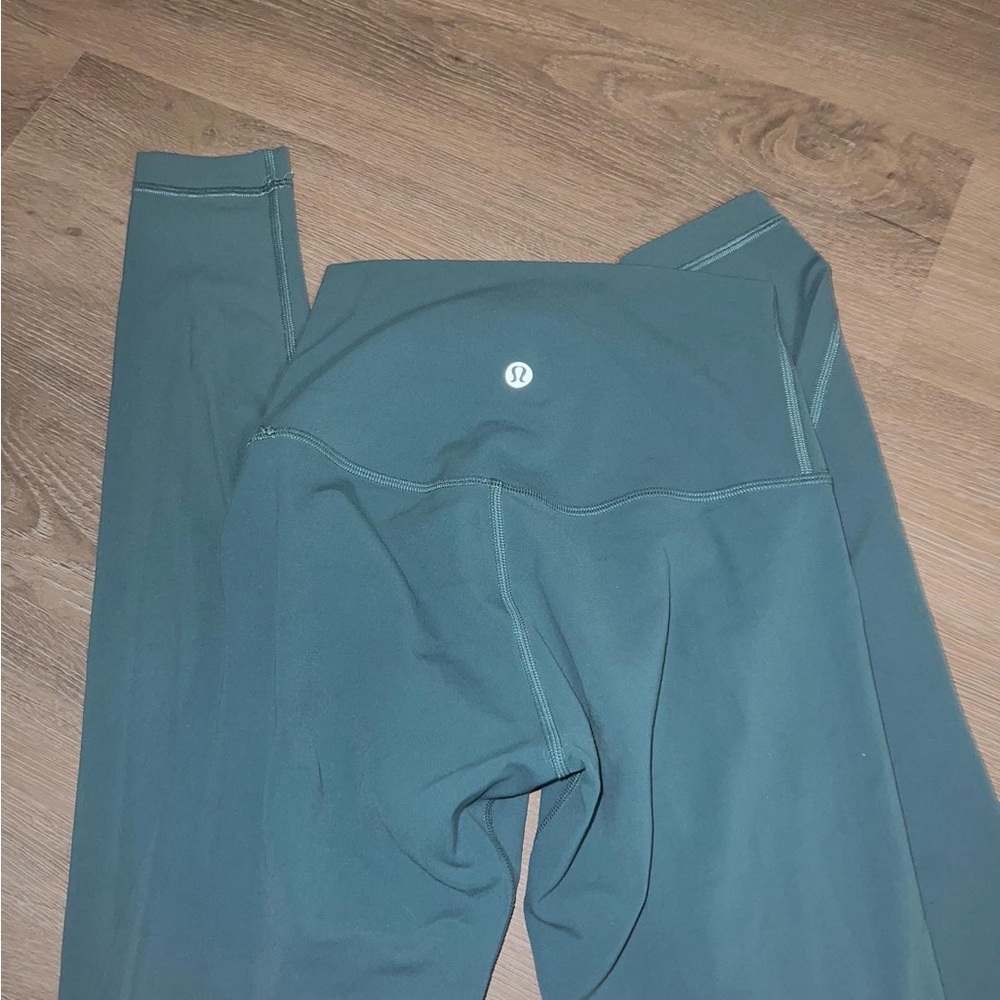 lululemon desert teal align leggings - Picture 2 of 2